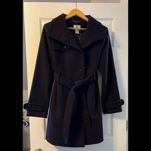 Women’s Worthington burgundy wool coat